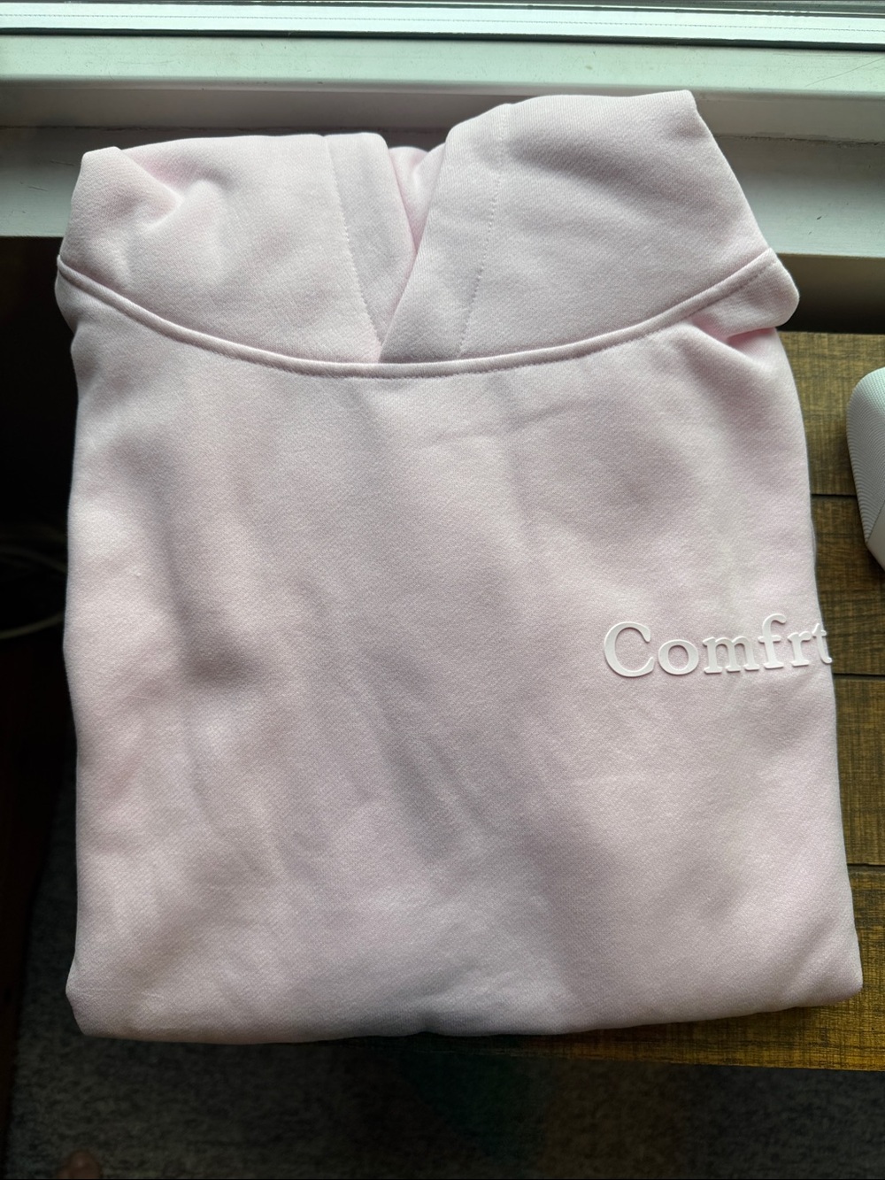 Comfort Powder Pink Women's Pullover Sweater